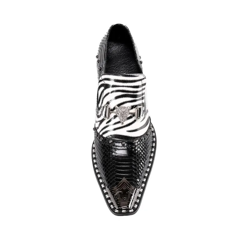 AOMISHOES™ Italy Metal Tip High-Heel Shoes #8156