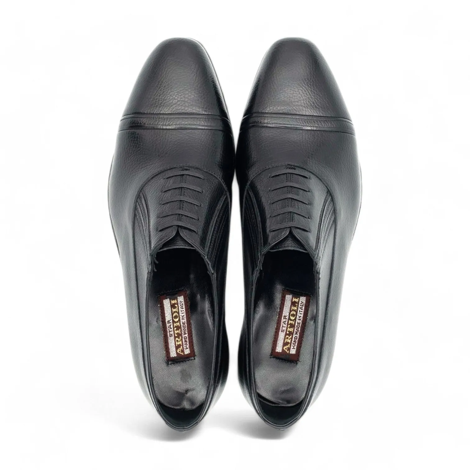 Artioli Brando Men's Shoes Full Grain Leather Classic Oxfords (ART1063)