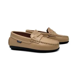 Atlanta Mocassin Beige Smooth Penny Loafer 032