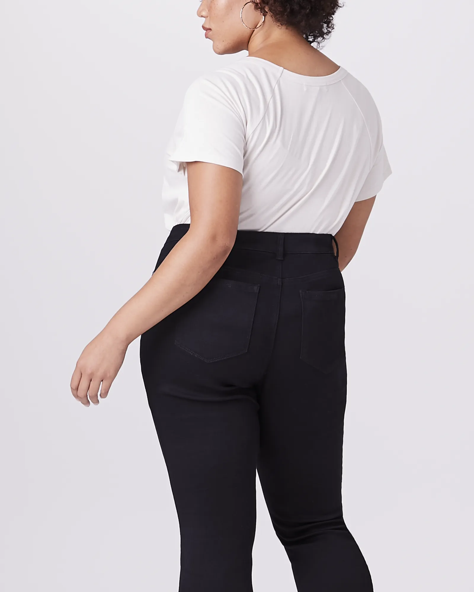 Bristol Medium Wash Skinny Jean | Black