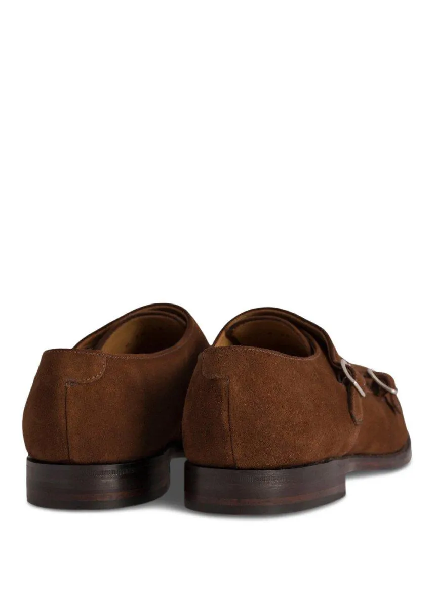 Cannon Double Monkstraps - Polo Suede