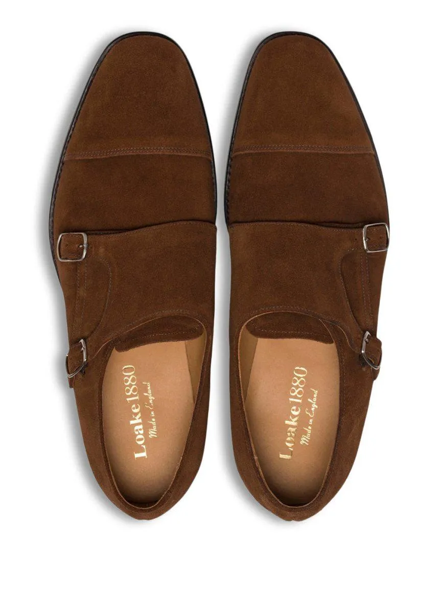 Cannon Double Monkstraps - Polo Suede