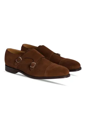 Cannon Double Monkstraps - Polo Suede