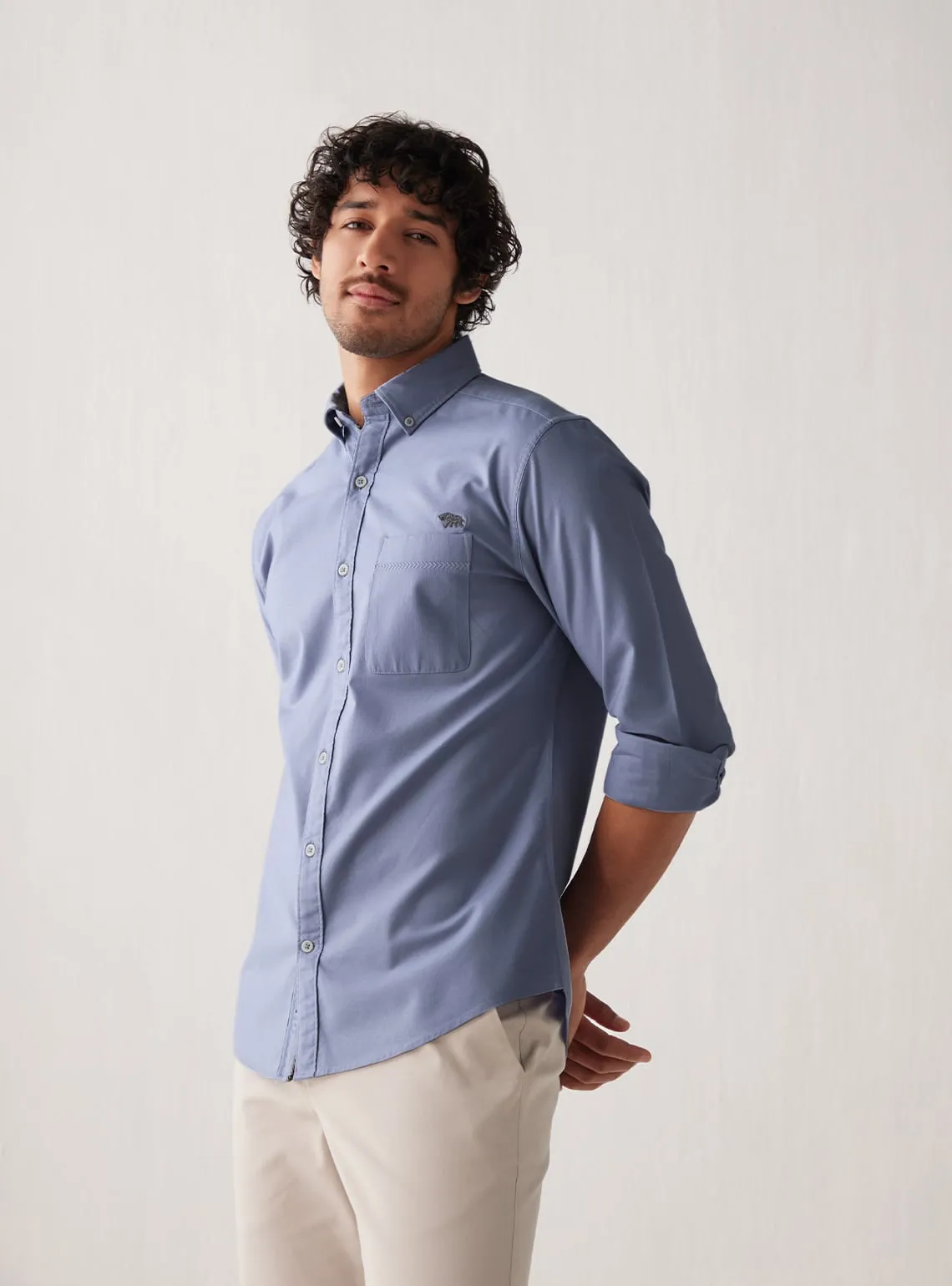 Cool Lavender Shadow Mark Shirt