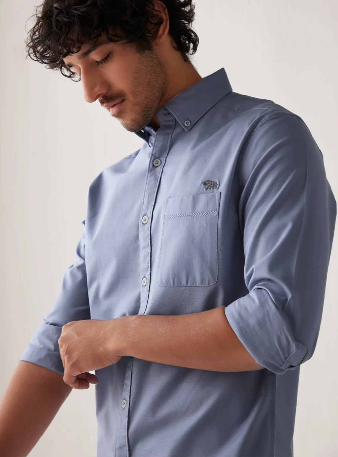 Cool Lavender Shadow Mark Shirt