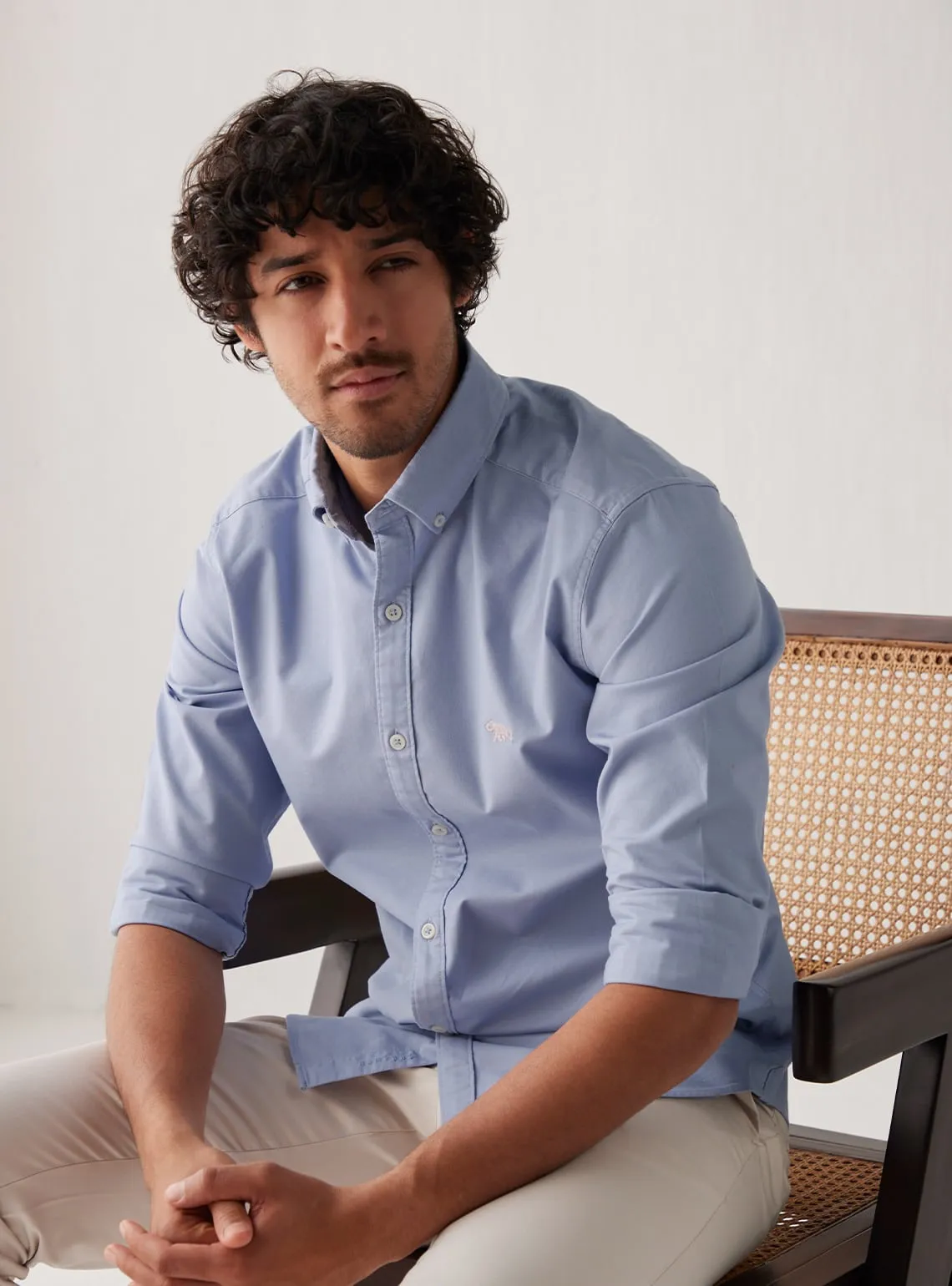 Cool Lavender Vapour Mark Shirt