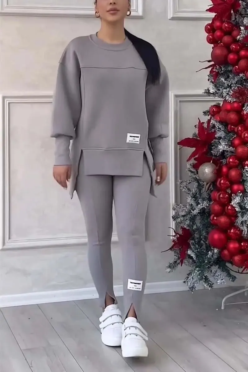 Hoodie Sweatshirt Two-piece Set