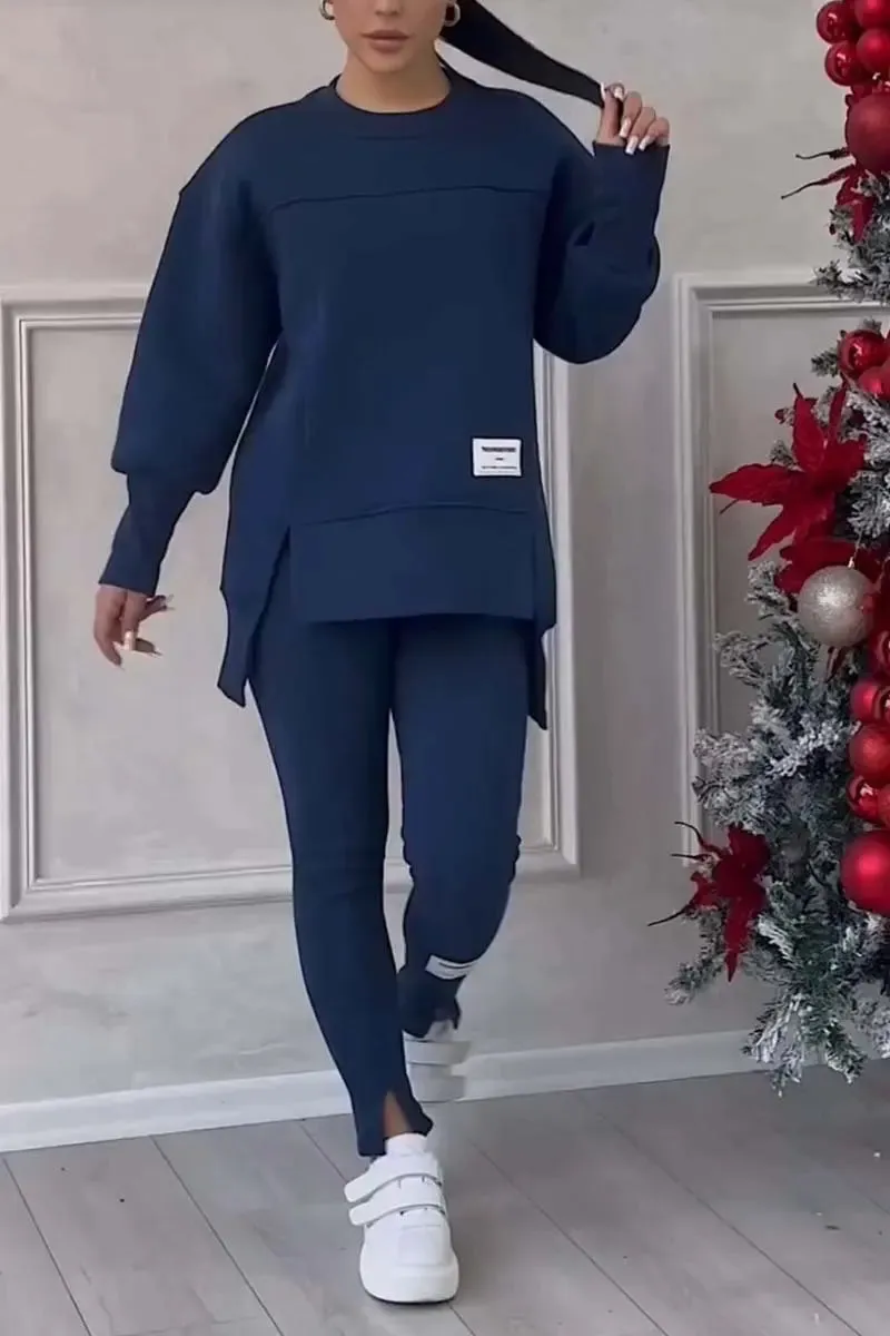 Hoodie Sweatshirt Two-piece Set
