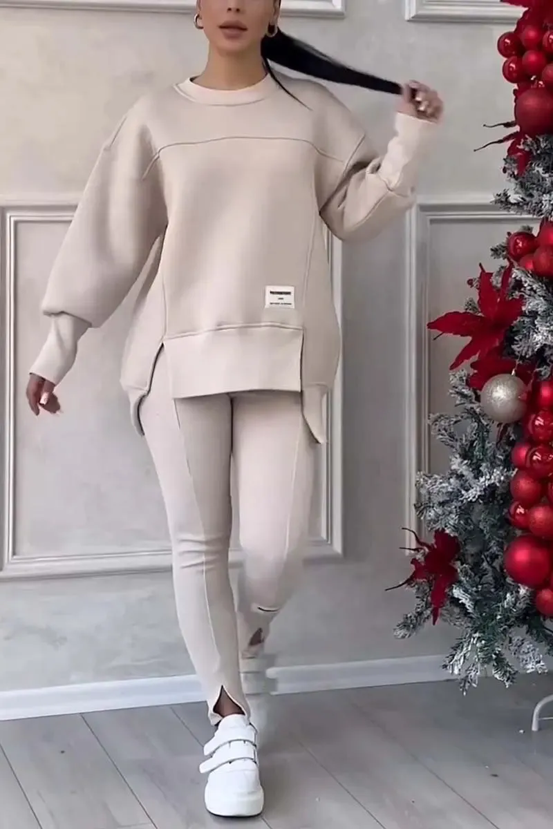 Hoodie Sweatshirt Two-piece Set