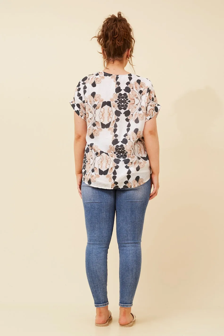 JARVIS ABSTRACT PRINT TOP
