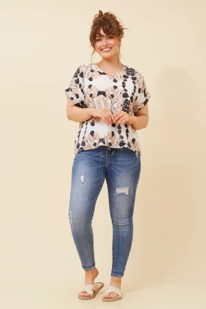JARVIS ABSTRACT PRINT TOP