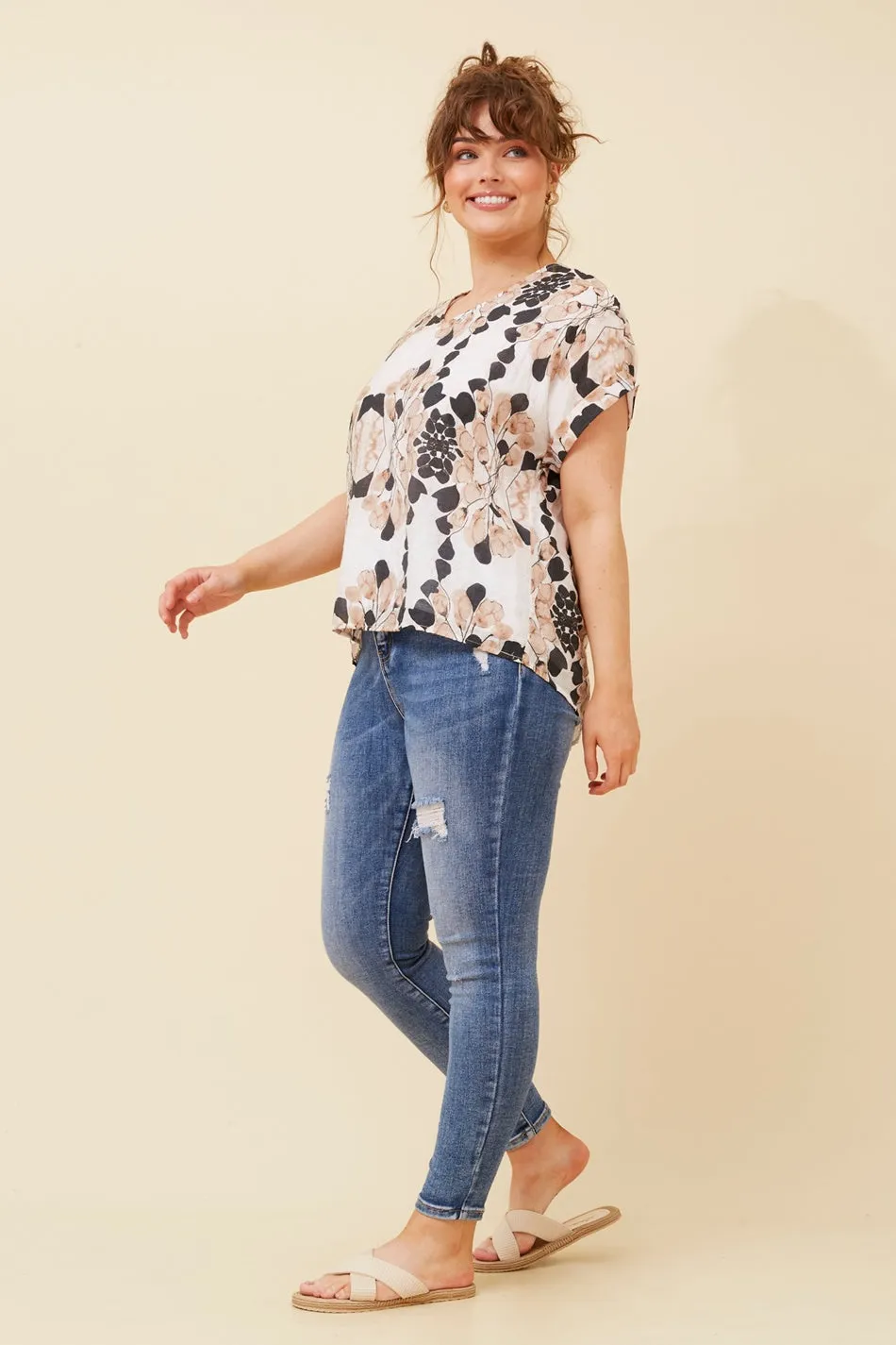 JARVIS ABSTRACT PRINT TOP
