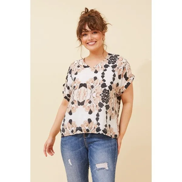 JARVIS ABSTRACT PRINT TOP