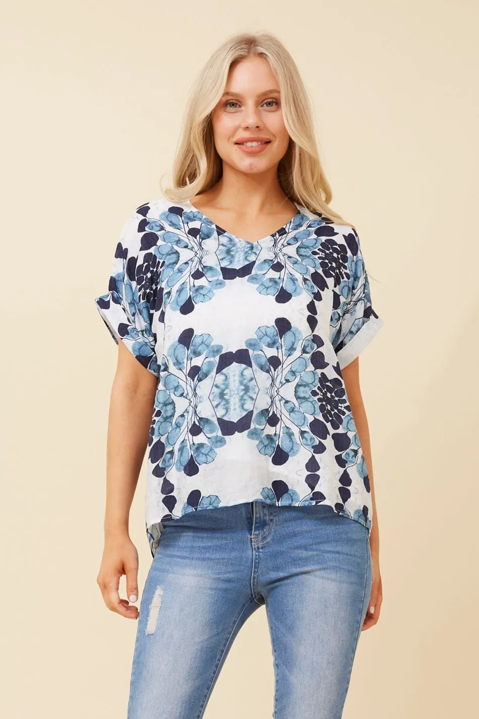JARVIS ABSTRACT PRINT TOP