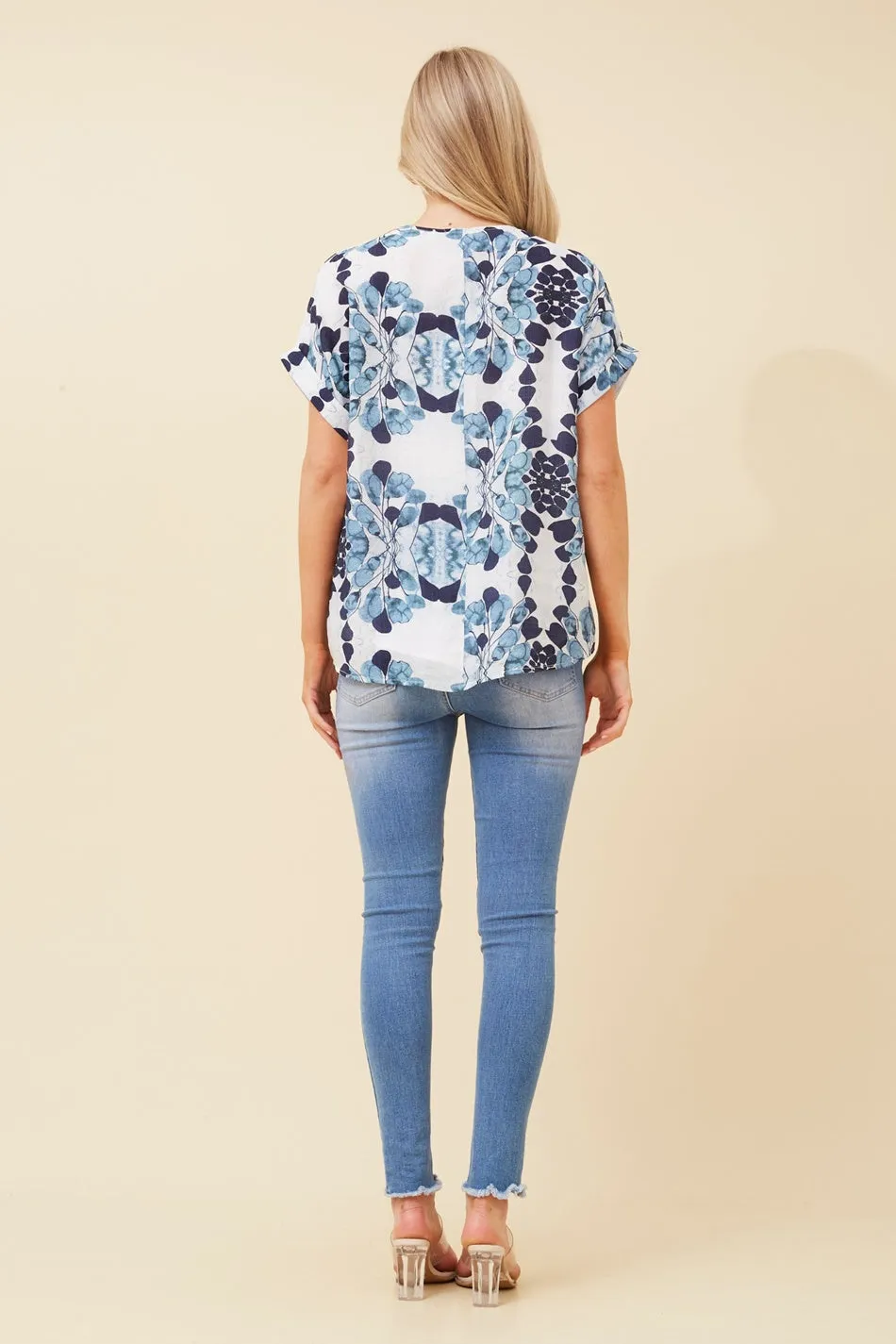 JARVIS ABSTRACT PRINT TOP
