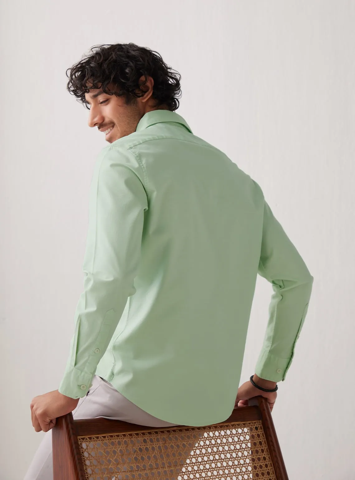 Lemon Grass Grey Mark Shirt