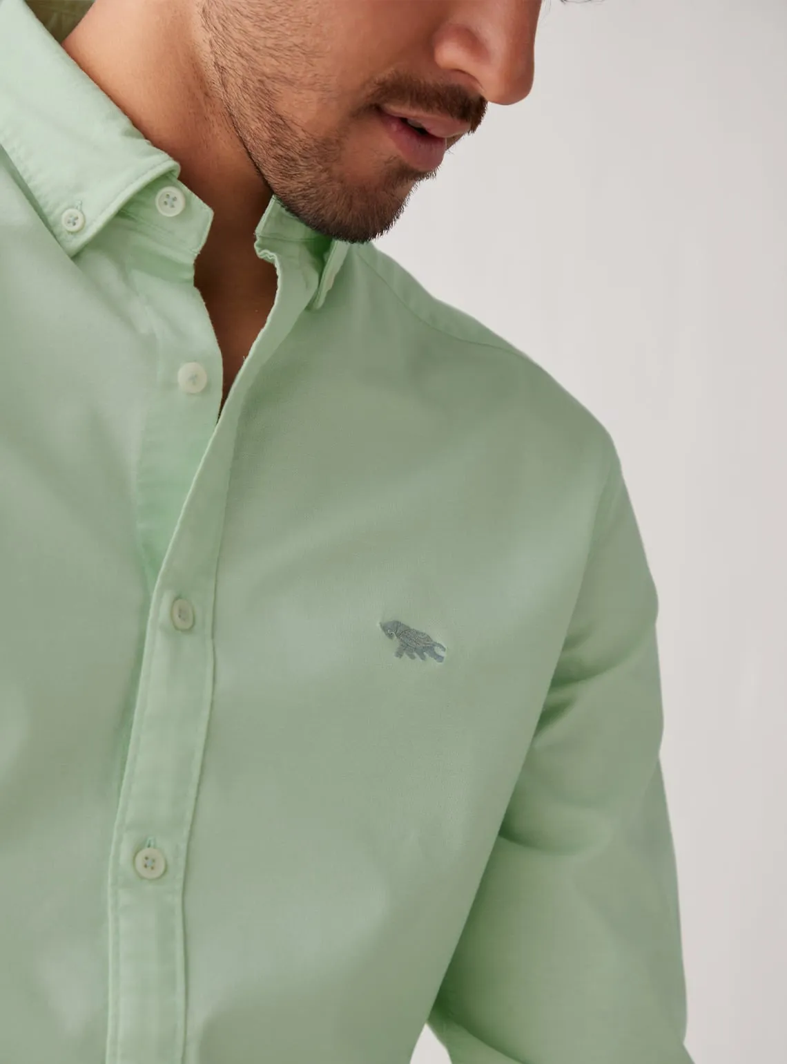 Lemon Grass Grey Mark Shirt
