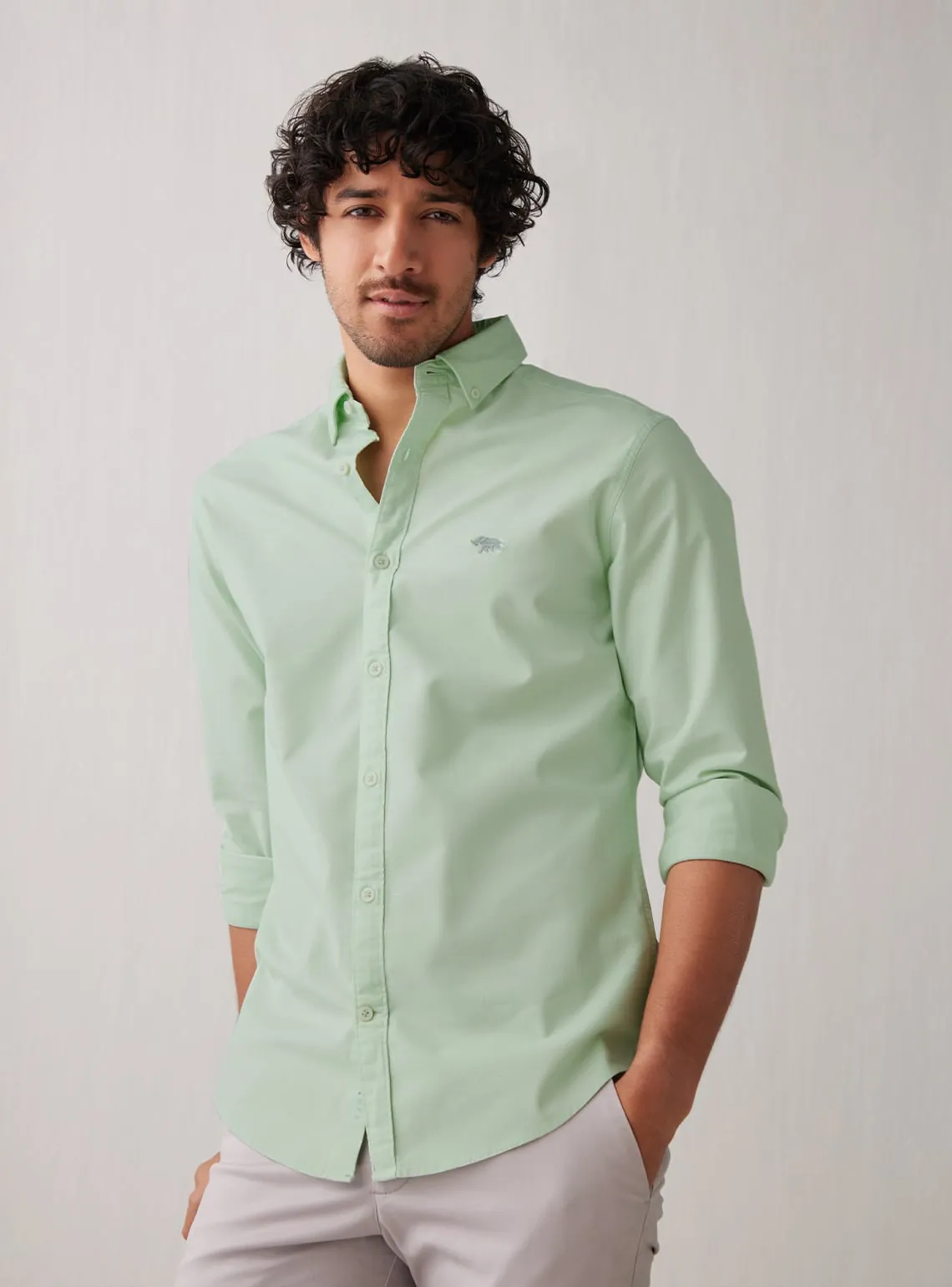 Lemon Grass Grey Mark Shirt
