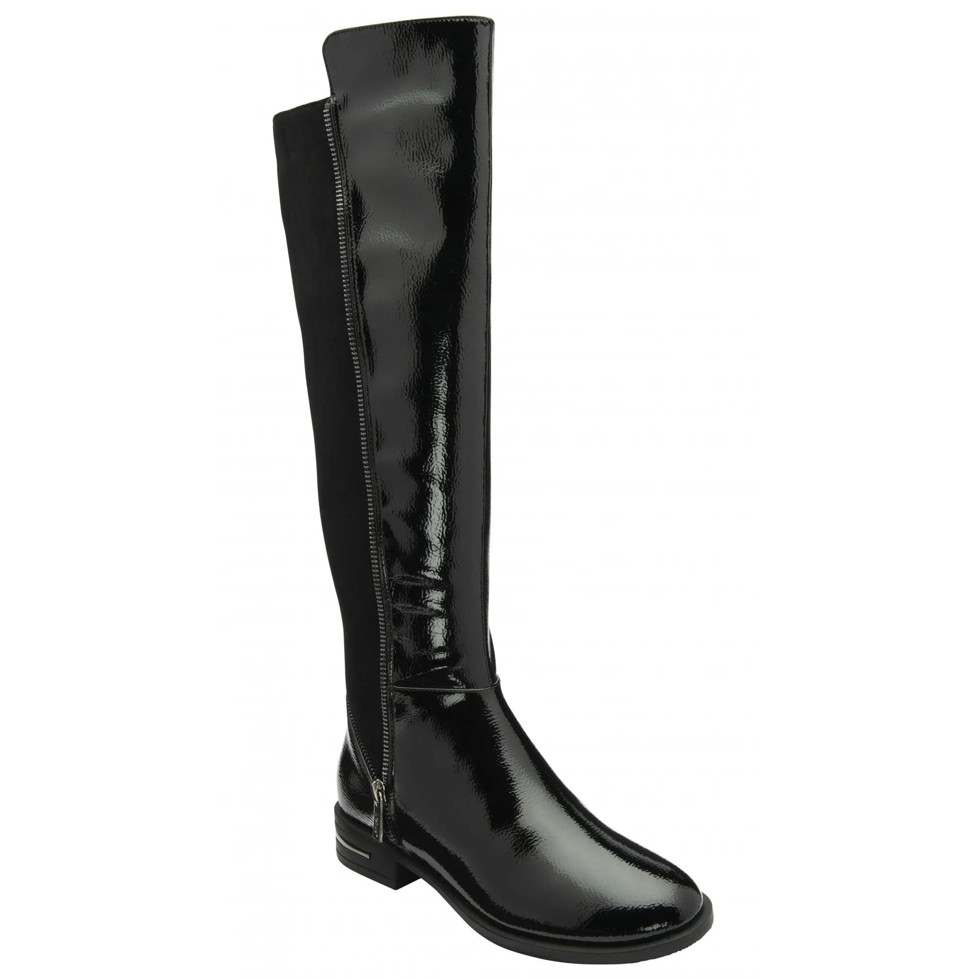 Lotus Womens Tolouse Boot Black Patent