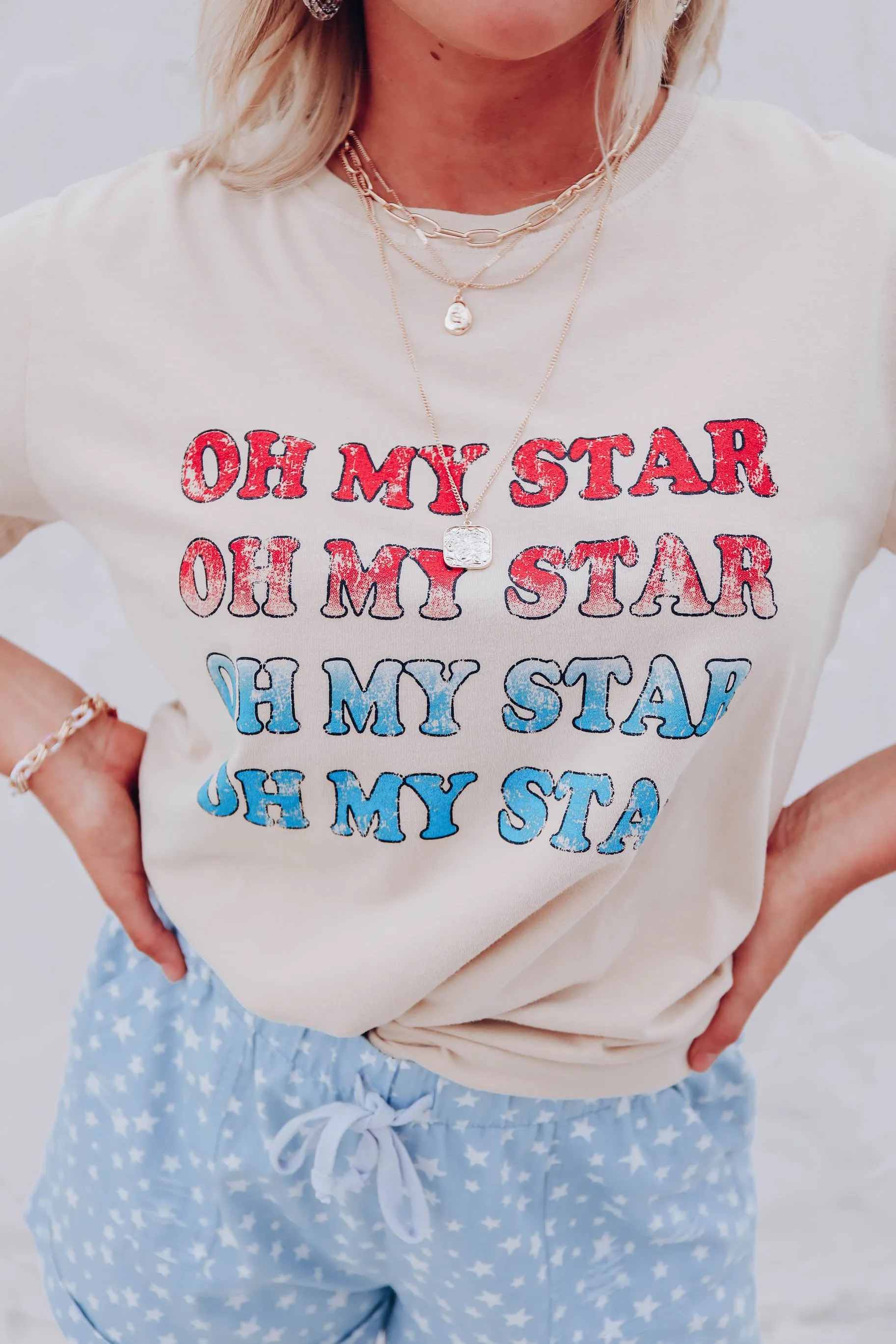 Oh My Star Graphic Tee
