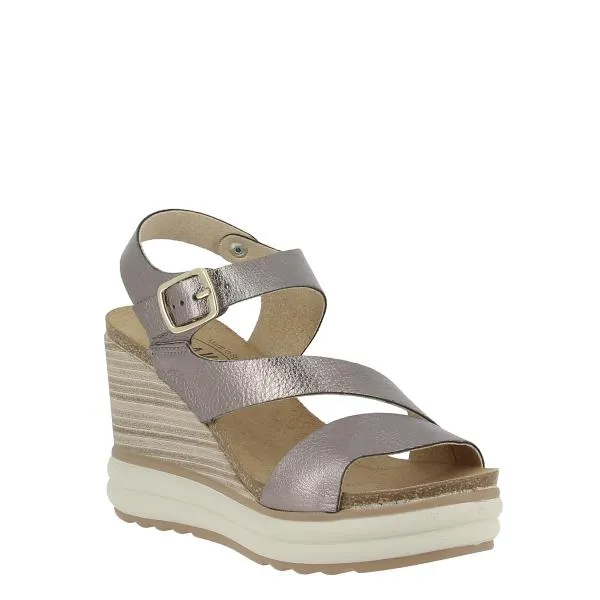 Plakton 375900 Metallic Women's Wedge Sandals