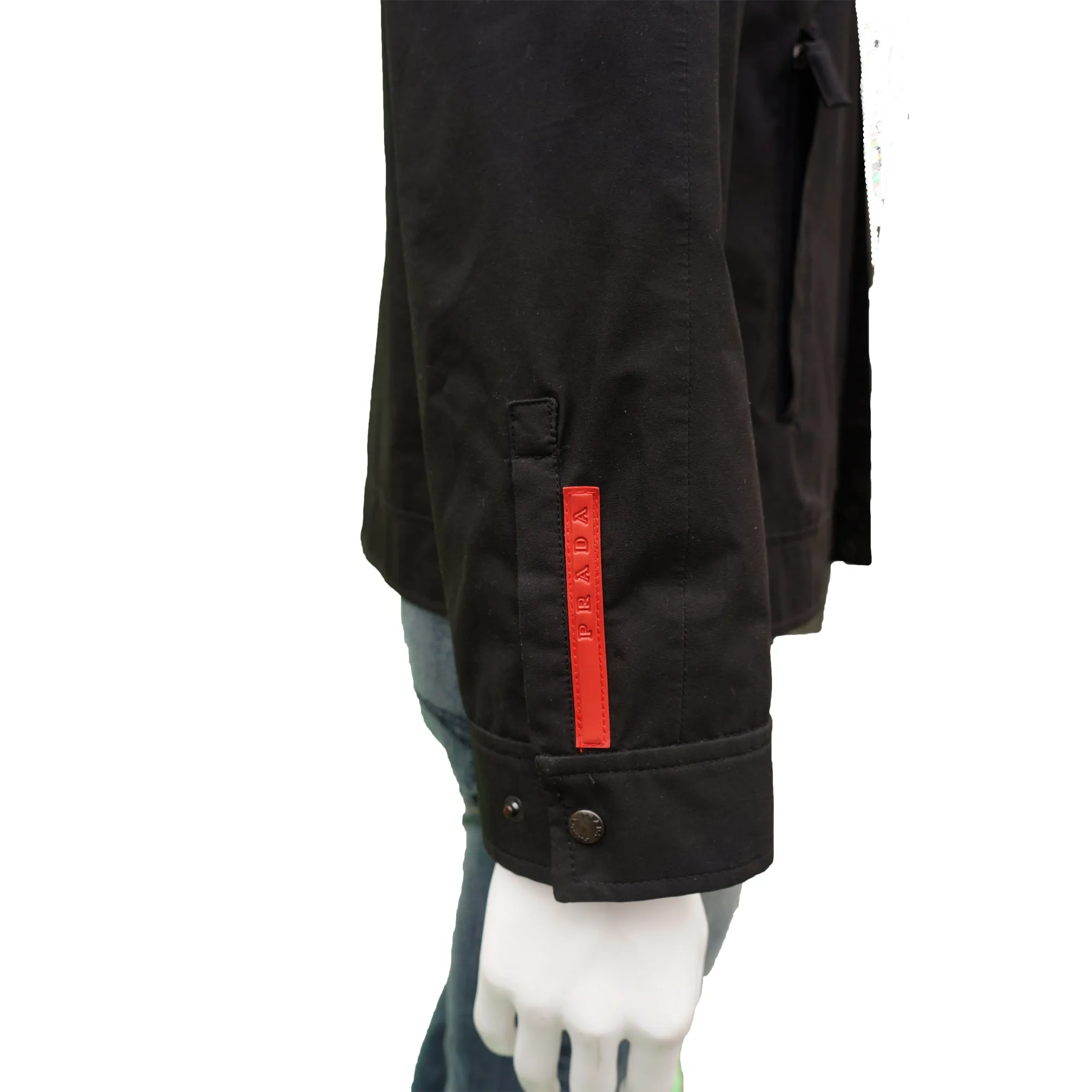 PRADA LIGHTWEIGHT ZIP UP JACKET