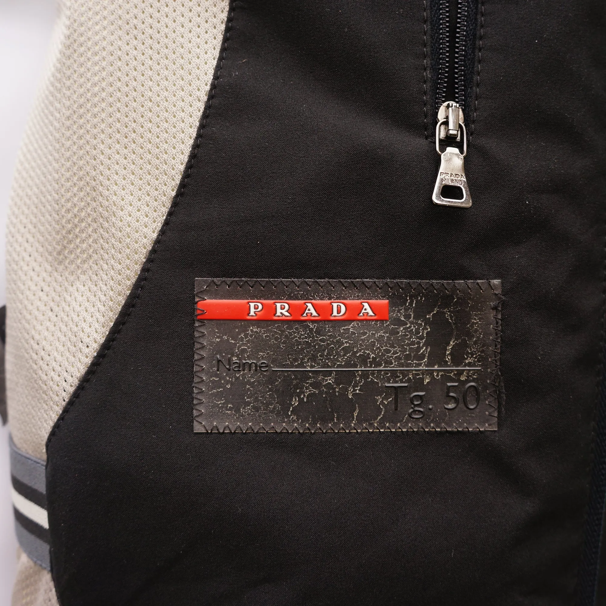 PRADA LIGHTWEIGHT ZIP UP JACKET