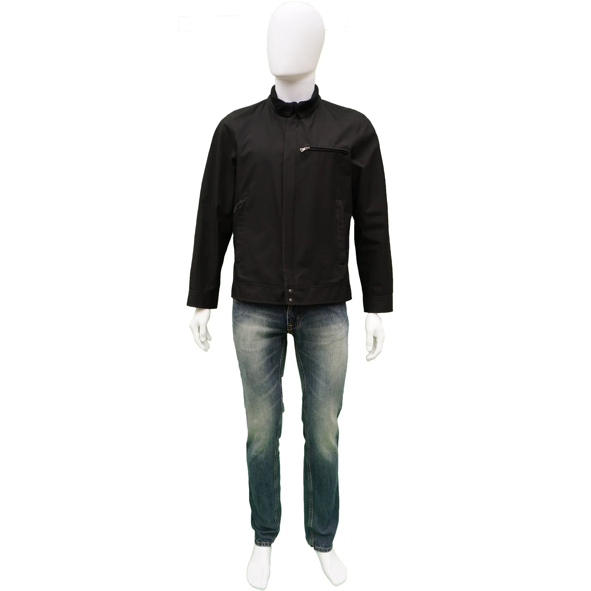 PRADA LIGHTWEIGHT ZIP UP JACKET