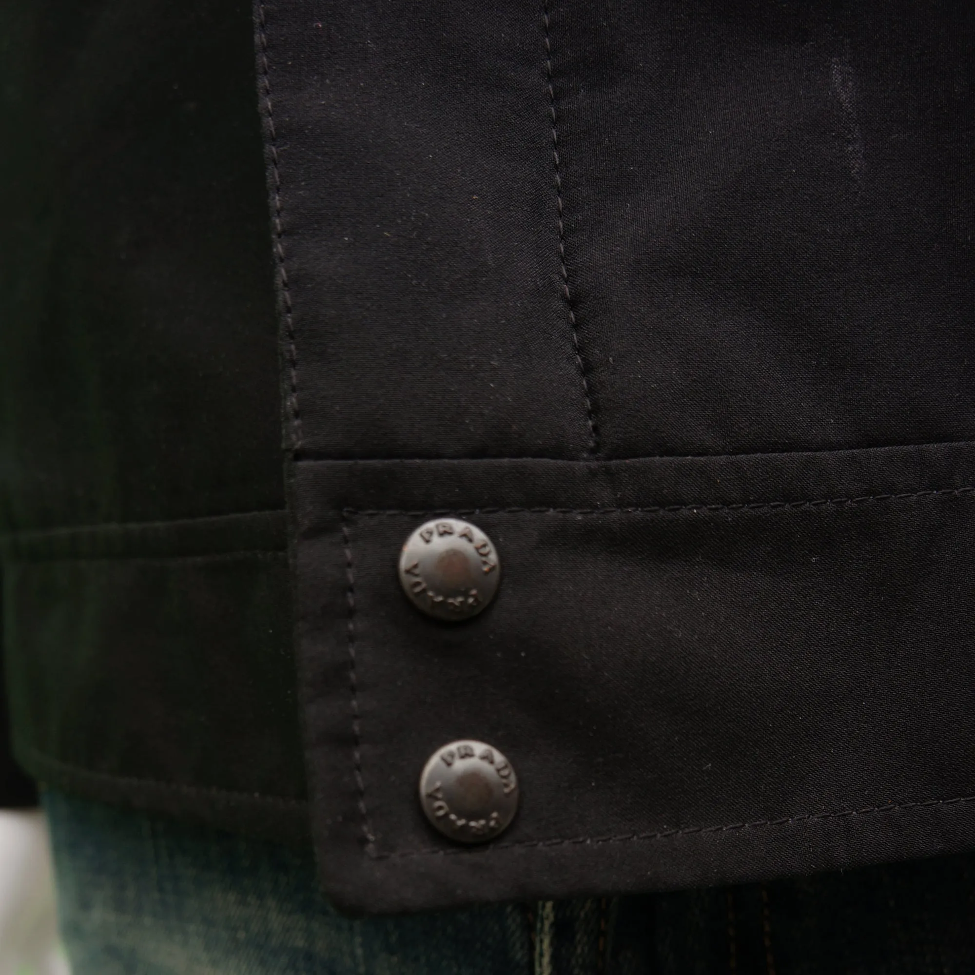 PRADA LIGHTWEIGHT ZIP UP JACKET