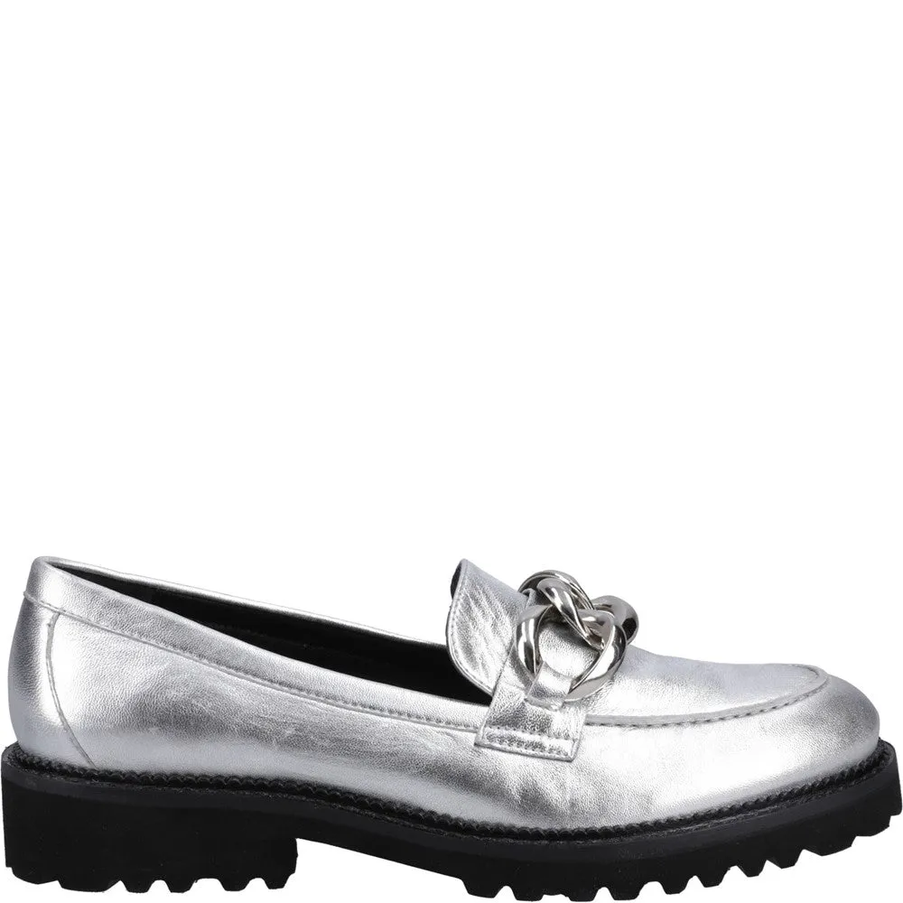 Silver Gianna Loafers