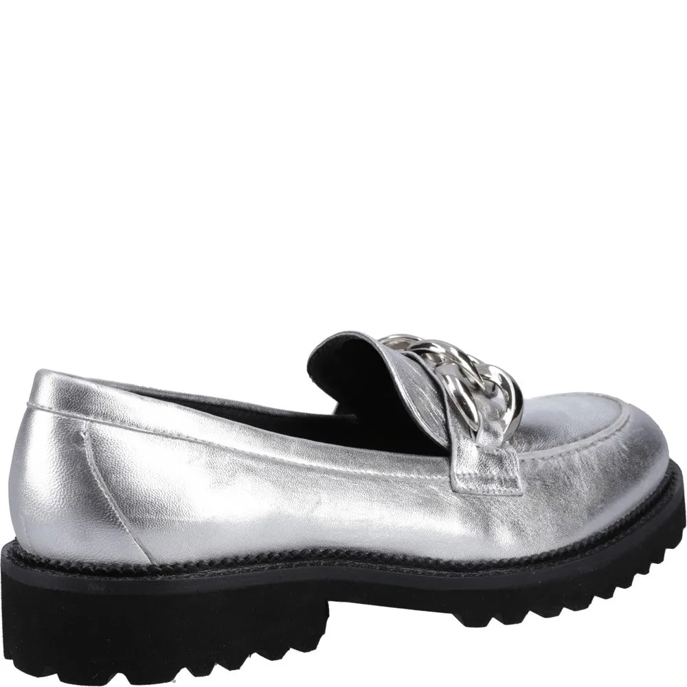 Silver Gianna Loafers