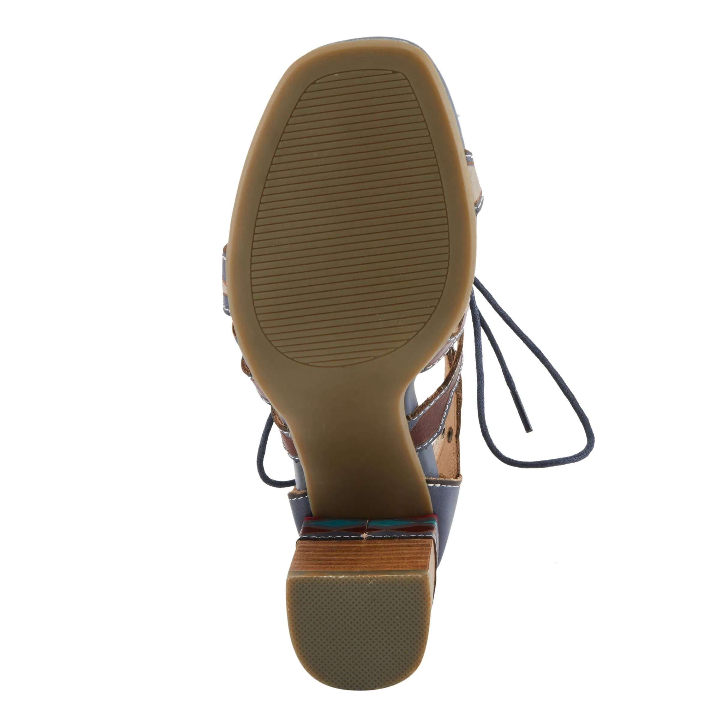 Spring Step Shoes  L'Artiste Artdeco Sandals Women's Multicolor Leather 2.75"