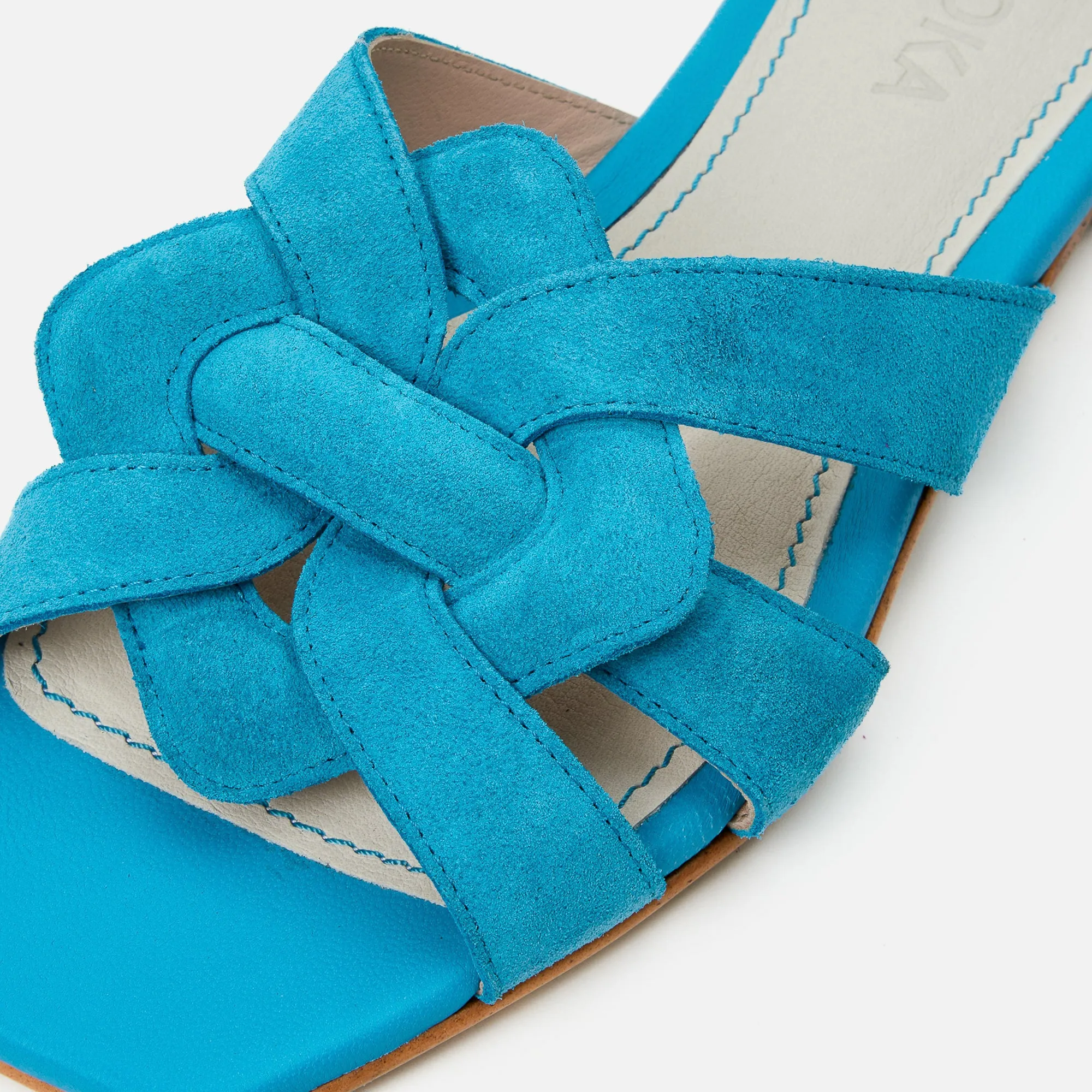 SYLVIE flat sandal - Neptune