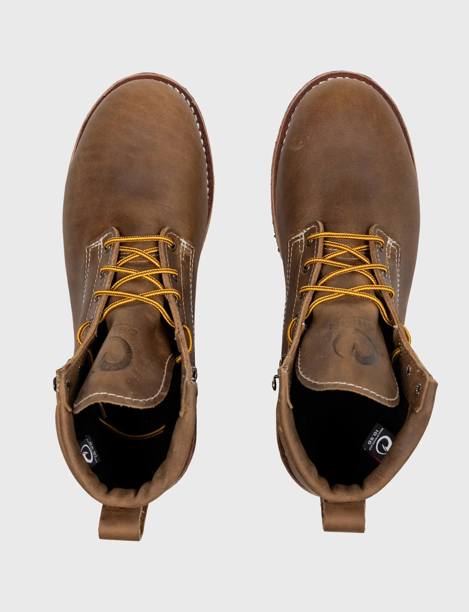 THE WILTON 6" STEEL TOE WORK BOOT - ALPHA - GRADED QUALITY
