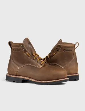 THE WILTON 6" STEEL TOE WORK BOOT - ALPHA - GRADED QUALITY