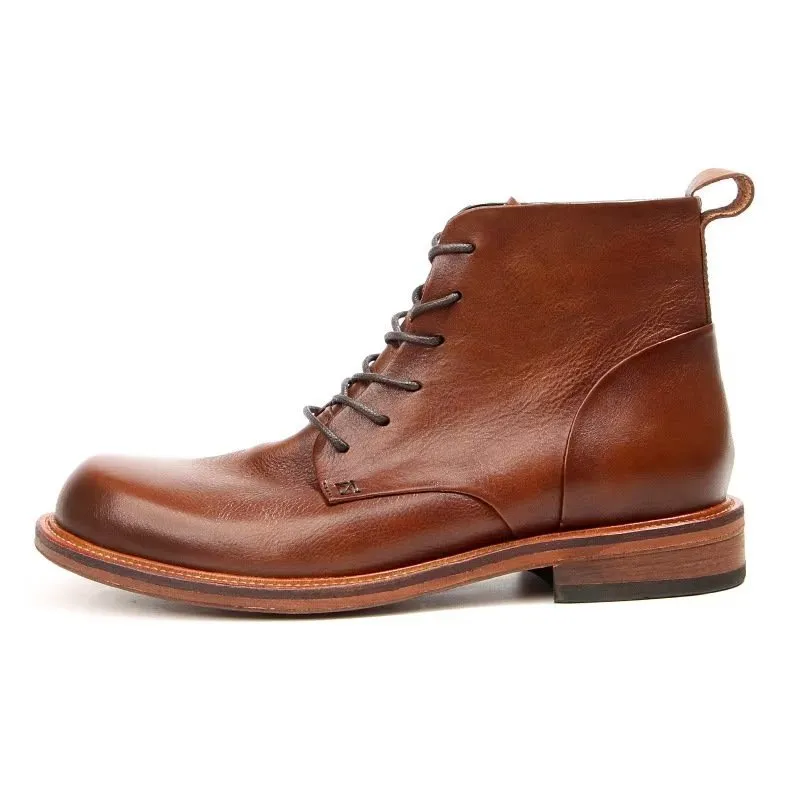 Veltique Dressy Lace-Up Boots